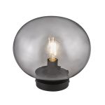 Nordlux Alton Luce da soffitto 27,5 Vetro Nero | Adatto per 1x E27