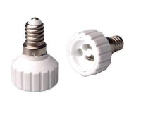 Adattatore E14 => GU10 - Bianco