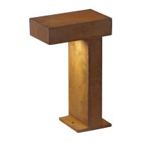 SLV Pathlight Lampada da terra Acciaio Arrugginito | Esterni - IP44 - Adatto per 1x GX53 