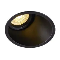 SLV Horn-A Faretti Aluminium Nero Il Giro | Ritaglio 95mm - Adatto per 1x GU10 