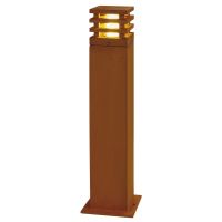 SLV Piazza 70 Lampada da terra Acciaio Arrugginito Piazza 9W 90lm - 830 Luce Calda -  | Esterni - IP55