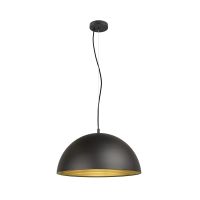 SLV Forchini M 50 Luce Pendente Acciaio Nero | Adatto per 1x E27 