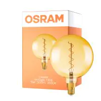 Osram Vintage 1906 LED E27 Globe Filamento Oro 200mm 5W 300lm - 820 Bianco Molto Caldo | Dimmerabile - Sostitutiva 40W