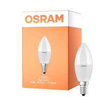 Osram LED E14 Candela Ghiaccio 6W 470lm - 827 Bianco Molto Caldo | RGBW - Dimmerabile - Telecomando - Sostitutiva 40W