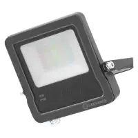 Ledvance Smart+ Wifi Proiettore LED Scuro Grigio 10W 630lm 100D - 830 Luce Calda | IP65 - Dimmerabile - RGBW - Simmetrico