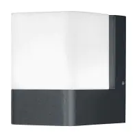 Ledvance Smart+ Wifi Luce Da Parete Cube Scuro Grigio Esterni 9.5W 500lm - 830 Luce Calda -  | RGBW - Dimmerabile