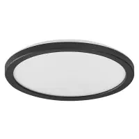 Ledvance Bulkhead LED Orbis Ultra Slim Click Nero 15W 1020lm - 830 Luce Calda -  | 235mm - IP20
