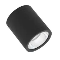 Ledvance Downlight LED Surface IP65 Aluminium Nero 15W 1575lm 60D - 830 Luce Calda | IP65