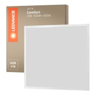 Ledvance Pannello a LED Comfort Aluminium Bianca 33W 4320lm - 865 Luce del Giorno | 60x60cm - UGR < 19