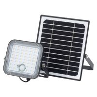 Ledvance Proiettore LED Endura Split Solar Nero 10W 1400lm - 840 Bianco Freddo| IP65 - Sensore Di Movimento
