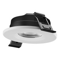 Ledvance Faretti Combo Fire Rated FIX MS Bianca 6W 650lm 60D - 860 Luce Del Giorno | Ritaglio 70 - IP65 - Dimmerabile