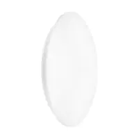 Ledvance Bulkhead LED Surface Circolare 500 Acciaio Bianca 42W 3500lm - 830 Luce Calda -  | IP44 - Dimmerabile, Zigbee