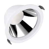 Ledvance Downlight LED Comfort High Efficiency D Aluminium Bianca 15W 2100lm 55d - 830 Luce Calda -  | 160mm - Ritaglio 150mm - IP20 - Dimmerabile, Dali