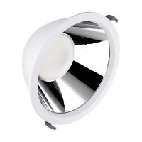 Ledvance Downlight LED Comfort High Efficiency D Aluminium Bianca 36W 4860lm 55d - 830 Luce Calda -  | 265mm - Ritaglio 250mm - IP20 - Dimmerabile, Dali