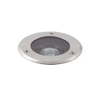 Ansell Incasso a pavimento Spot GU10 - 15D Inclinabile - 304 Acciaio inossidabile Anello di copertura - Resistenza fino a 1000 kg