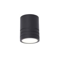 Ansell Downlight LED Reef Nero 5W 486lm 90D - 830-840-860 CCT | 85mm - IP65 - Esterni
