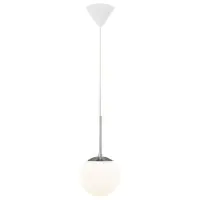 Nordlux Café Luce Pendente Vetro Bianca | Adatto per E27