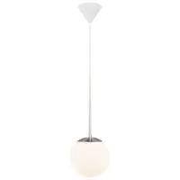 Nordlux Café Luce Pendente Vetro Bianca | Adatto per E27