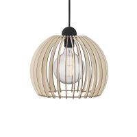 Nordlux Luce pendente Chino 30 E27 Marrone - Legna | Max. 60W