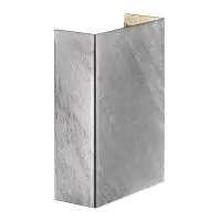 Nordlux Fold 10 Luce Da Parete Acciaio Argento Up & Down 7.5W 225lm - 830 Luce Calda - 