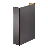 Nordlux Fold 15 Luce Da Parete Nero Up & Down 6.4W 250lm - 830 Luce Calda -  