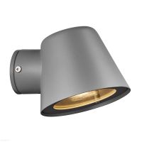 Nordlux Aleria Luce Da Parete Metallo Grigio | IP44 - Adatto per GU10