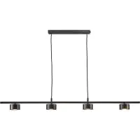 Nordlux Luce pendente Rail Clyde 20W 827 350lm 120D Nero - Metallo | Dimmerabile - Bianco Molto Caldo