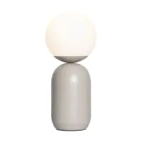 Nordlux Lampada Da Tavolo Notti Metallo Grigio | Adatto per 1x E14