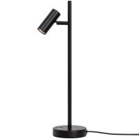 Nordlux Lampada Da Tavolo Omari Metallo Nero 3.2W 320lm - 827 Bianco Molto Caldo | Touch Dimmerabile