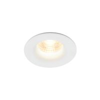Nordlux Faretti LED Stake Bianca 6.1W 450lm 36D - 827 Bianco Molto Caldo | Ritaglio 72mm - a 3 livelli Dimmerabile - UGR <21