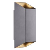 Nordlux Nico Luce Da Parete Aluminium Antracite Up & Down | IP54 - Adatto per 2x GU10