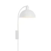 Nordlux Ellen 20 Luce Da Parete Metallo e Tessuto Bianca | Adatto per E14
