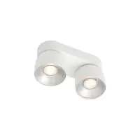 Nordlux Pitcher Faretti Metallo Bianca | Adatto per 2x GU10