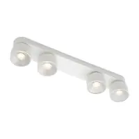 Nordlux Pitcher Faretti Metallo Bianca | Adatto per 4x GU10