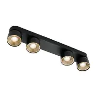 Nordlux Pitcher Faretti Metallo Nero | Adatto per 4x GU10