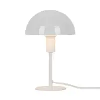 Nordlux Lampada Da Tavolo Ellen Metallo Bianca | Adatto per 1x E14