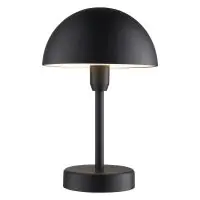 Nordlux Lampada Da Tavolo Ellen Batteria Aluminium Nero 2.8W 300lm - 830 Luce Calda -  | A 3 Livelli Dimmerabile