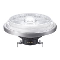 Philips MASTER LED Faretti G53 AR111 10.8W 600lm 40D - 927 Bianco Molto Caldo | Miglior resa cromatica - Dimmerabile - Sostitutiva 50W