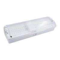 Noxion LED Emergency Bulkhead Bianca 8.5W 500lm - 865 Luce Del Giorno | Emergenza 3H - incl. 4 directions
