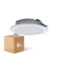 Confezione Multipack 6x Downlight LED Pan 6W 480lm 830 Luce Calda -  | 93mm - Ritaglio 75mm