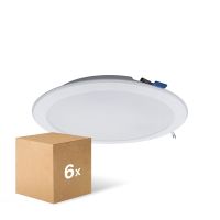 Confezione Multipack 6x Downlight LED Pan 18W 1440lm 830 Luce Calda -  | 177mm - Ritaglio 150mm