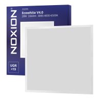 Noxion Pannello A LED Ecowhite V4.0 28W 3360lm - 830-840-865 CCT | 60x60cm - UGR <19 - Philips driver
