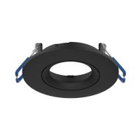 Noxion Faretti LED Ares Inclinabile Nero | Ritaglio 68mm - incl. GU10 Fitting