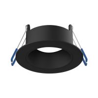 Noxion Faretti LED Ares Profondo ring Nero - con Inner Il Anello Nero | Ritaglio 68mm - incl. GU10 Fitting
