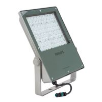Philips Proiettore LED Coreline BVP130 Grigio 209W 30000lm 52x102D - 740 Bianco Freddo | IP66 - Simmetrico 