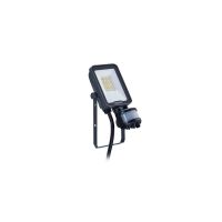 Philips Proiettore LED Ledinaire BVP167 10W 1200lm 110D - 830-840-865 CCT | IP65 - Sensore di Movimento e Luce - Simmetrico