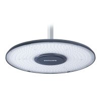 Philips Highbay LED CoreLine Aluminium Grigio 137W 25000lm 55D - 840 Bianco Freddo | IP66 - Dimmerabile, Dali 