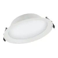 Ledvance Downlight LED Alu DN200 25W 2370lm 100D - 840 Bianco Freddo | 215mm - IP44 - Dali Dimmerabile 