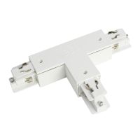 Connettore Trifase a T V Terra Sinistra - Bianco