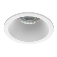 Noxion Incasso Spot D-round MR16 Bianca | Ritaglio 70mm - GU10 Attacco